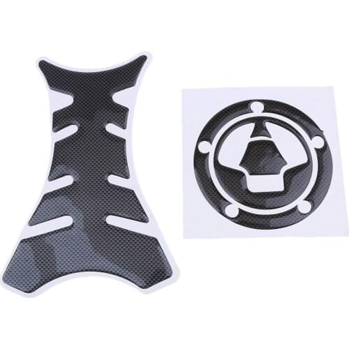 Motorcycle Gas Tank Pad Protector Stickers for Kawasaki 650R ER - 6N