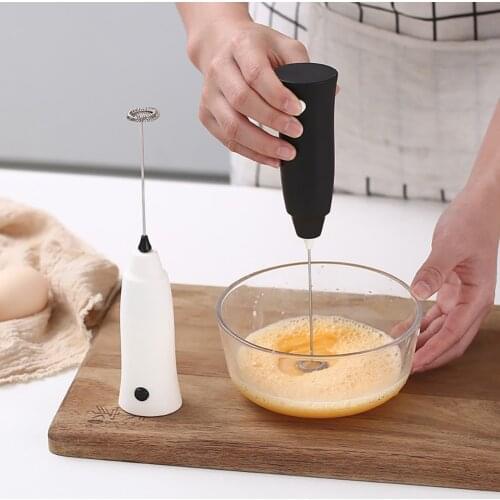 Portable Handheld Mixer Milk Frother Egg Beater Coffee Milk Drink Juice Food Whisk Stirrer USB Rechargeable Hand Blender