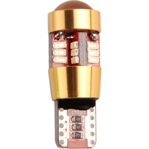 Super Bright Aluminum Canbus Error Free Car Clearance Lights Car Wedge Lamp T10-4014 Parking light Side Lamps