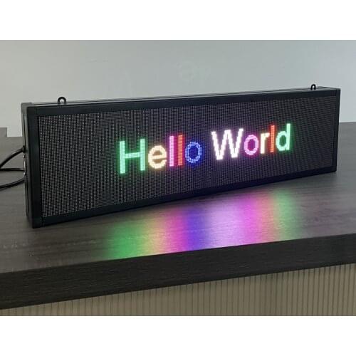 P2.5 LED display indoor full-color Programmable LED display, color advertising sign scrolling display
