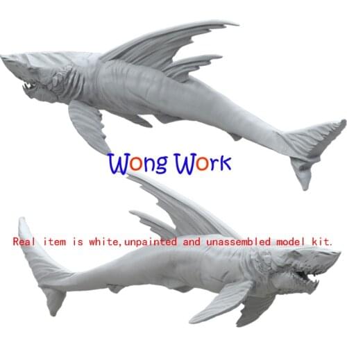 Wong Work Unpainted 15.7cmL 22cmL 3D Printing Unassembled Garage Kits GK Model Kit Figure Statue Hollow TZ-210726-40