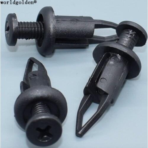 Worldgolden 100pcs auto fasteners Bumper Cover Push-Type Retainer for Toyota 90467-09093