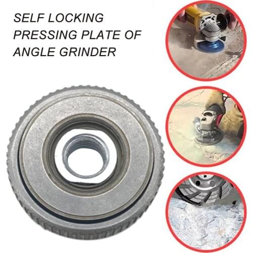 Locking Plate Chuck For M14 Angle Grinder Chuck Tools Quick Clamping Quick Release Nut Clamp And Device