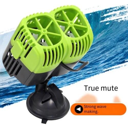 Aquarium Wave Maker Pump Single Double head,360dergee Adjustable direction Seawater Freshwater Wave Pump for Fish Tank Surf pump