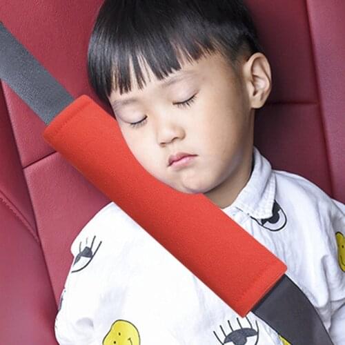 Children Auto Safety Car Pillow Kids Auto Safety Seat Belt Vehicle Car Cushion Pad Car Seat Headrest Pillow Car Coussin Voiture