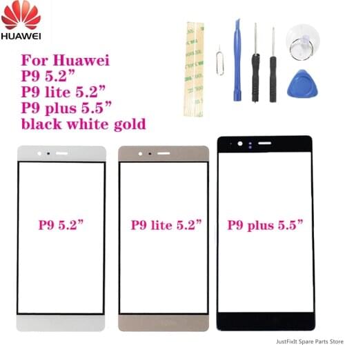 For Huawei P9 Lite Plus G9Lite P9Lite P9Plus Front Panel EVA-L19 VIE-L09 Touch Screen Sensor LCD Display Replacement Glass Cover