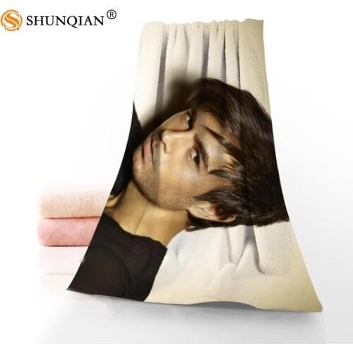 Hot Custom Enrique Iglesias Towel Printed Cotton Face/Bath Towels Microfiber Fabric For Kids Men Women Shower Towels A7.24-1
