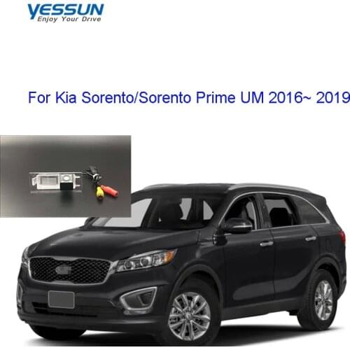 Yessun rear view camera For Kia Sorento Sorento Prime UM mk3 2015 2016 2017 2018 2019 1280*720P nightview license plate camera