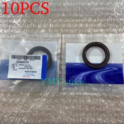 10X/Lot) Engine Camshaft Oil Seal Original 55563374 55579838 Size 35*48**6.8 For Chevrolet CRUZE 1.6 2009-2014 PC Epica Excelle