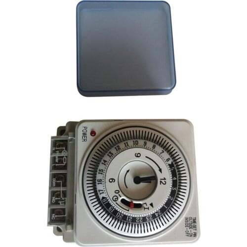 Mechanical Timer Time Switch Industrial Wiring Timer Switch 230V 50Hz 16A Timing Panel Wall Industrial Switch Wiring Supplies