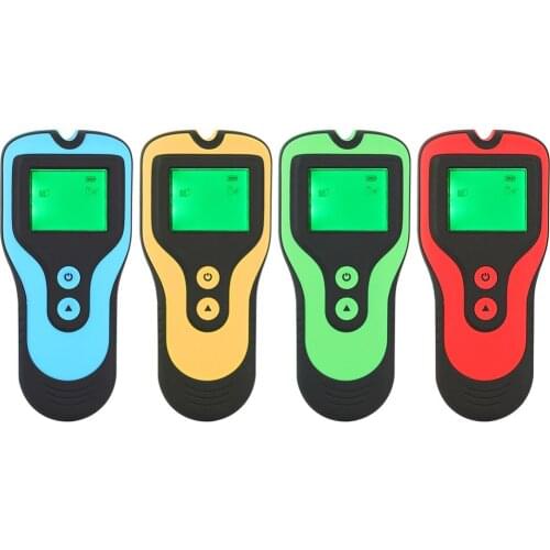 LCD Metal Detector Wire Finder Digital Wall Scanner Wiring Wood AC Voltage Handheld Stud Finder Tester Home Metal Detection Tool