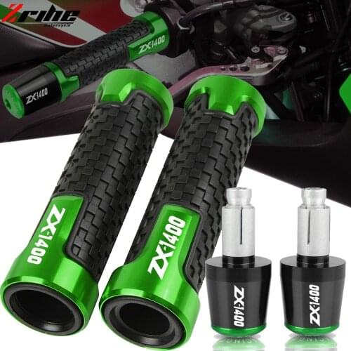 FOR KAWASAKI ZX1400 ZX14R ZZR1400 ZX 1400 ZX 14R ZZR 1400 2006-2020 Motorcycle Handlebar Grips Ends Handle Bar Cap End Cap Plug