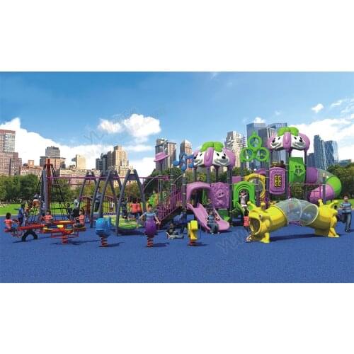 2017NEW outdoor playground equipment,park amusement play structure for kids/large school playground slide for children