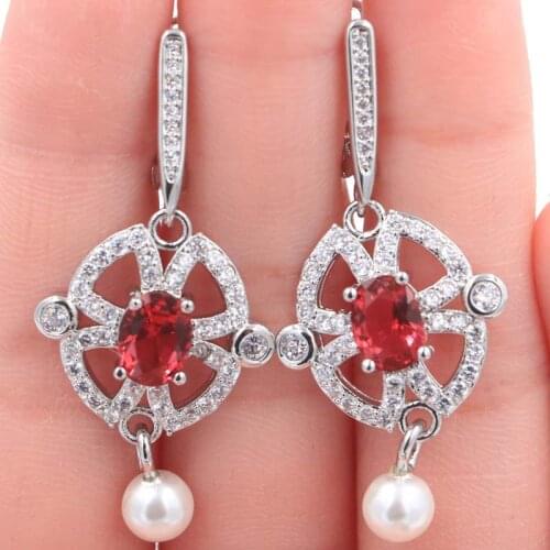 42x17mm Stunning Jewelry Set 7.6g Rich Blue Aquamarine CZ Daily Wear Ladies 925 Sterling Silver Pendant Earrings