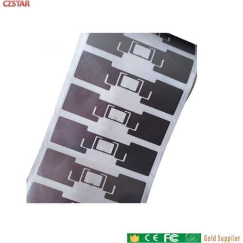 Rfid manufacture several NXP Ucode8 chip model with customization size long range passive 840-960mhz uhf rifd tags wet inlay