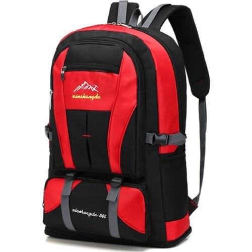 80L Expansible Multi-Layer Mountaineering Backpack Men Hiking Sports Bags Outdoor Climbing Backpacks Waterproof Travel Bag Pack