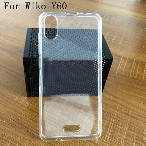 Luxury Clear Soft Silicone Phone Case Cover For Wiko Y60 Y 60 Back Covers For Wiko Y80 Y80 Coque Fundas Capa