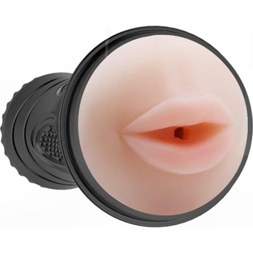 Mouth / Anal /Vagina Shape Vibration Male Masturbator Vibrator Sex Toys for Men Artificial Vagina Real Pocket Pussy Sex Products