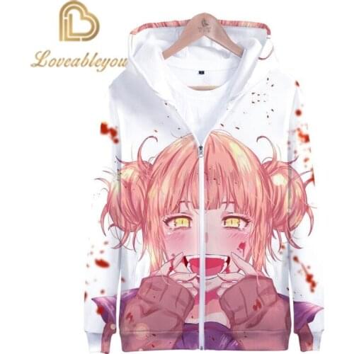 My Hero Academia Zipper Hoodie Boku No Hero Academia Coat Anime Jacket Cosplay Costume Men Women Coats Jackets Kids Tops