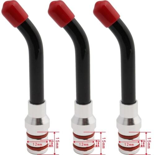 Universal Dental Optical Fiber Guide Rod Tips For Dental LED Curing Light Lamp 12*15mm*3pc