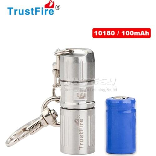 TrustFire MINI-07 XP-G2 LED Flashlight USB Lamp 4.2cm 23g Torch 10180 100mAh Li-ion Battery Keychain Lights 304 Stainless 3 Mode