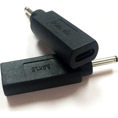 10pcs USB 3.1 Type C USB-C Female to DC 3.0*1.1mm Male Power Charge Adapter Connector Adaptor 3.0*1.1mm Type-c