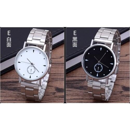 New fashion watch simple 'three eyes' trend men’s watch business gift with quartz watch with wrist belt watch