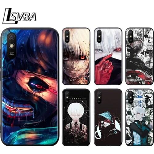 Tokyo Ghouls for Xiaomi Redmi 10X Pro 9C 9A 9T 9 GO K40 K30 Ultra K20 8 7 S2 6 5 4X Pro Soft Black Phone Case