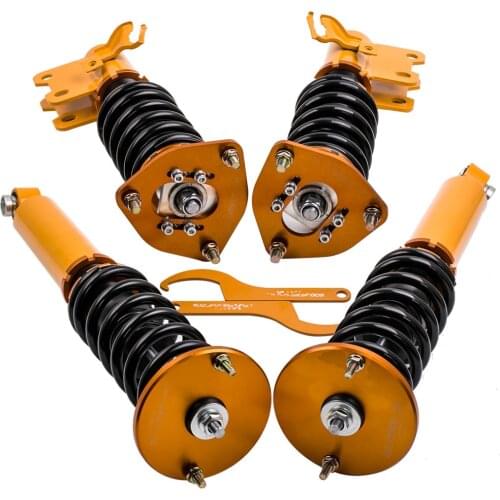 Coilovers for 240sx S14 95-98 Suspension Strut shock Adjustable Spring Height for 200SX Silvia 1994-1998 Coilover Coil Struts