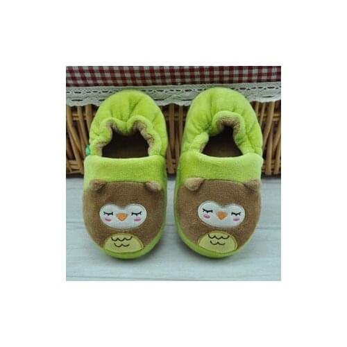 Kids Warm Plush Slippers Winter Indoor Animal Shoe Children House Shoes Boys Girls Kids Slippers Boys Baby Slippers for Girls