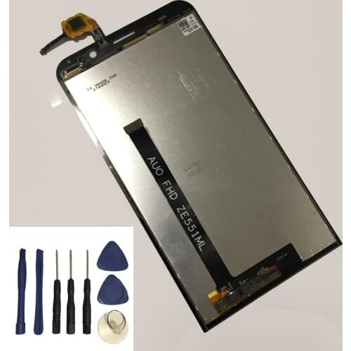 For ASUS Zenfone 2 ZE551ML Z00AD Z00ADB Z00ADA Touch Screen Panel Digitizer + LCD Display Monitor Module Assembly + Free Tools