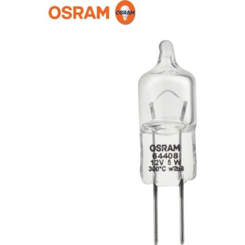For 2PSC OSRAM 64408 12V 5W G4 Halogen Lamp,Halostar Oven,Pyrolysis Baking,12V 5W 300 Degree Capsule Bulb