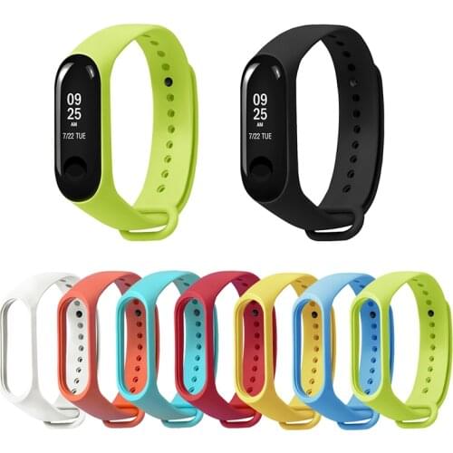 For Xiaomi Mi Band 4 Smart Bracelet For Mi Band 4 Wristband Accessories pulseira miband 4 Strap Replacement Silicone Watchband