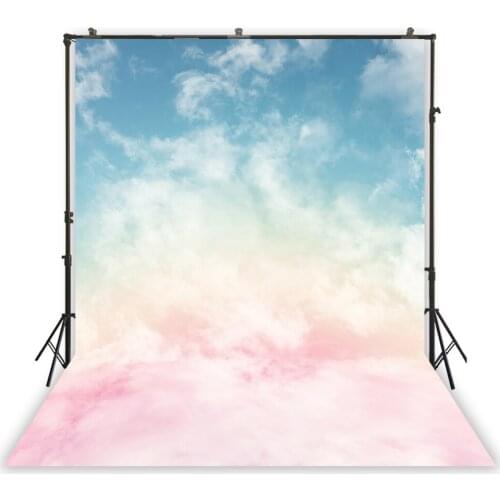 HUAYI Photography Backdrop Vintage Clouds sky Newborns Child Photo Background Studio Customize Photobooth Backdrops XT-7285