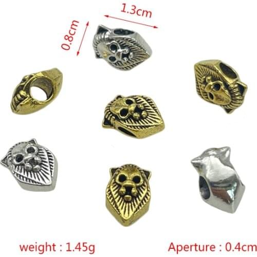 JunKang Zinc Alloy Animal Flower Pattern Spacer DIY Making Bracelet Jewelry Craft Bead Accessories Discovery