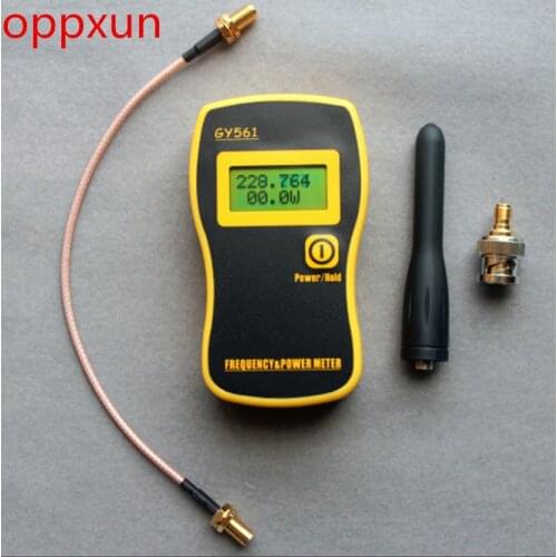 OPPXUN GY561 1MHz-2400MHz Mini Handheld Frequency Counter Meter Power Measuring Tool for Two-way Radio Frequency Meters