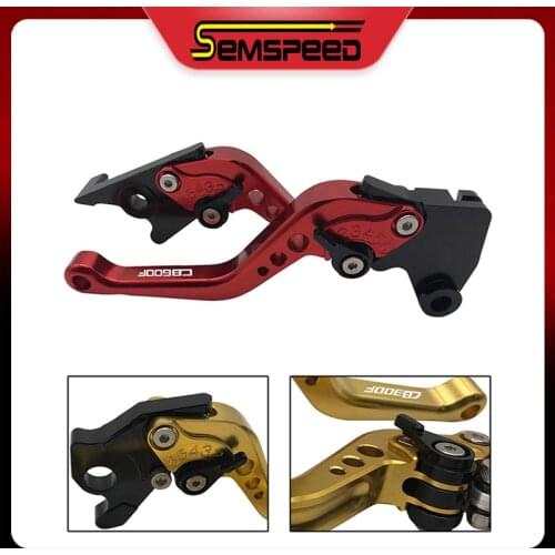 Motorcycle Handle Clutch Levers For Honda CB600F 2007-2013 CBR600F 2011-2013 SEMSPEED Motorbike Brakes CNC Short Lever 브레이크 레버