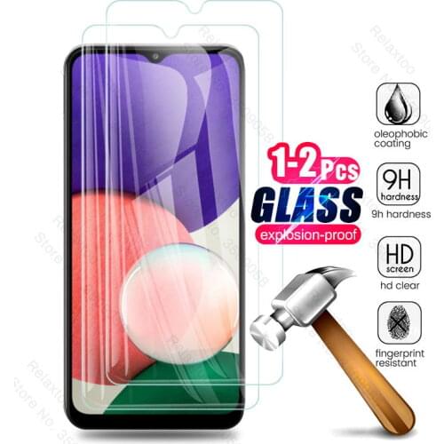 1-2PCS Protective Glass For Samsung Galaxy A22 A 22 2021 5G Tempered Glass SM-A226B/DS 6.6'' Phone Screen Protectors Film Cover