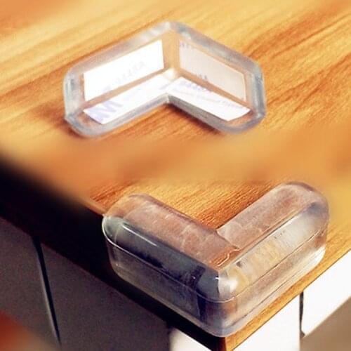 20pcs/lot Baby Safety Silicone Protector Table Corner Edge Protection Cover Children Anticollision Guards LA875386