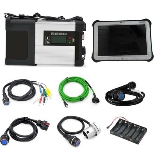 2019.12 XENTRY Diagnostic MB Star SD Connect C5 WIFI for Benz Multi-Language With Pana-sonic FZ-G1 Toughpad Military Tablet SSD