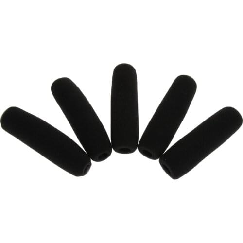 5 Pcs Long Foam Sponge Windscreen Microphone Mic For Cover D1