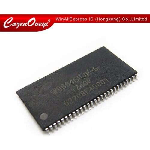 5pcs/lot W9864G6JH-6 W9864G6JH W9864 TSOP-54 In Stock