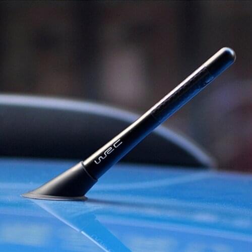 WRC Carbon Fiber Short Radio Antenna for Honda CRV Accord HR-V Vezel Fit City Civic Crider Odeysey Crosstour Jazz Jade