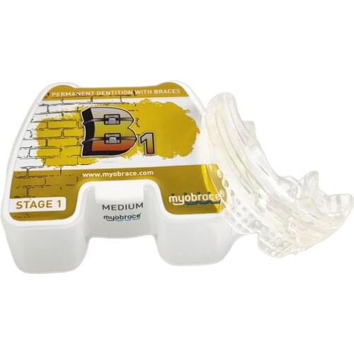 Myobrace B1 Orthodontic Teeth Trainer Brace/MRC Tooth Appliance B1 Dentist Use/Australia Imported Children Overbite