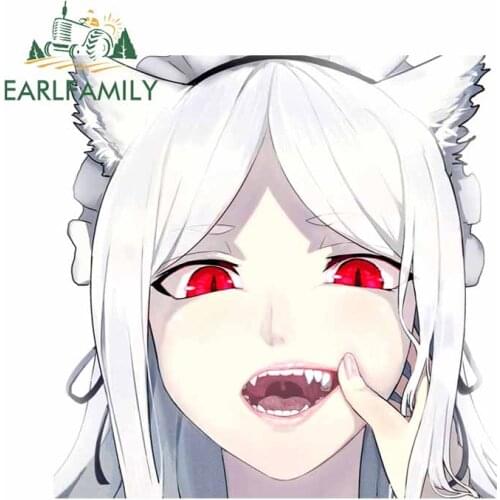 EARLFAMILY 13cm For Anime Kado Car Stickers Vinyl Material Decal DIY Custom Printing Creative Sticker Occlusion Scratch