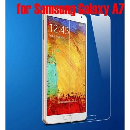 New Explosion-proof Tempered Glass Screen Protector For Samsung A7 A 7 A7000 Glass Protective Film for Samsung Galaxy A7 5.5"