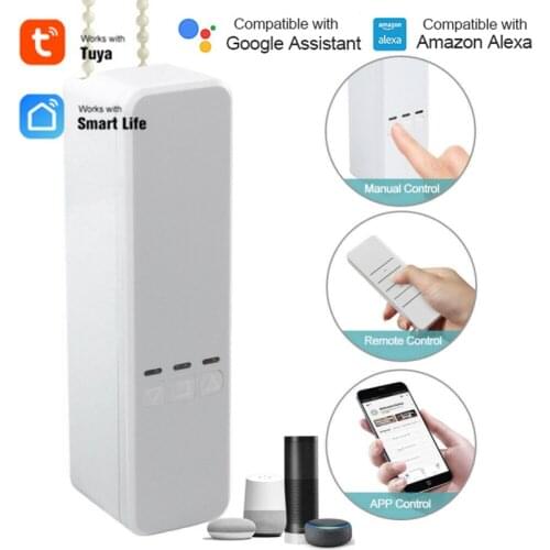 WiFi Tuya Roller Shade Driver DIY Roller Shutter Motor Tuya Smart Life Alexa Google Assistant Voice Control Plug Home Tools