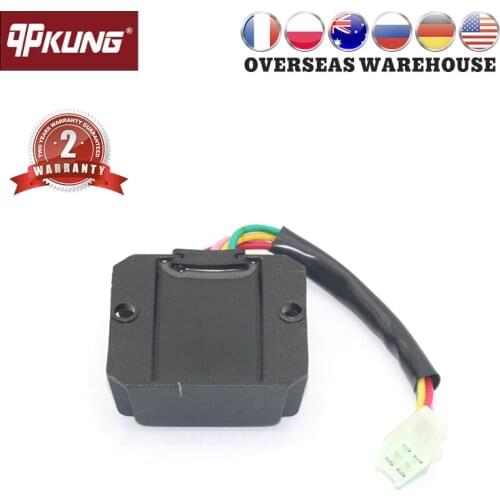 12V Motorcycle Voltage Regulator Rectifier With 4 Wires ATV GY6 50 150cc For Scooter Motorcycle And Boat Moped Motors 4pin