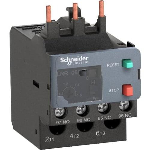 LRR08N TVR series thermal overload relays, 2.5-4A, 10A