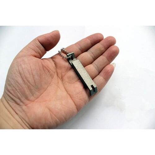 Christmas Gifts Titanium Alloy Double-sided Bottle Opener Hanging Key Ring Keychain EDC Multi Tools Factory Price Drop Shipping